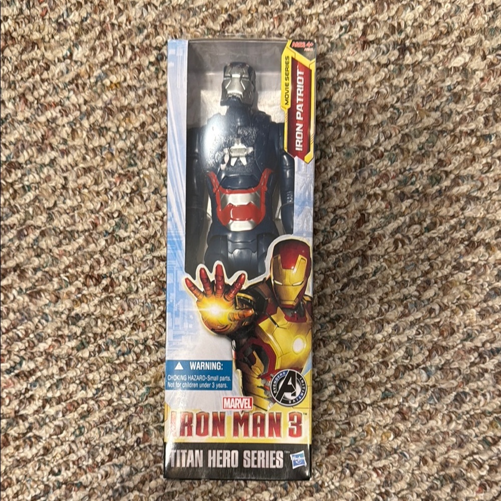 Marvel Red and Silver Iron Man Action Figure Playset